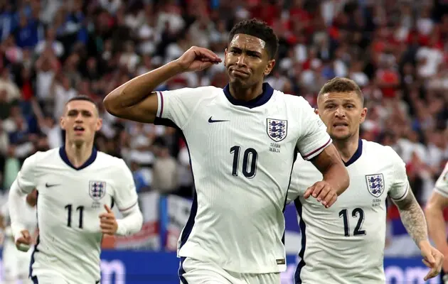 Англия стартовала на Евро-2024 со скромной победы над Сербией