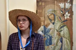 «Рай: Иконы на ящиках из-под патронов»: в Киеве проходит выставка памяти Екатерины Билокур