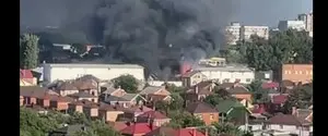 В Ростове вспыхнул мощный пожар на базе МВД: в сети публикуют видео