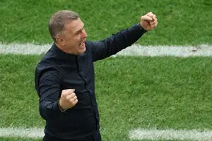 Победа сборной Украины над словаками стала пятой волевой под руководством Реброва