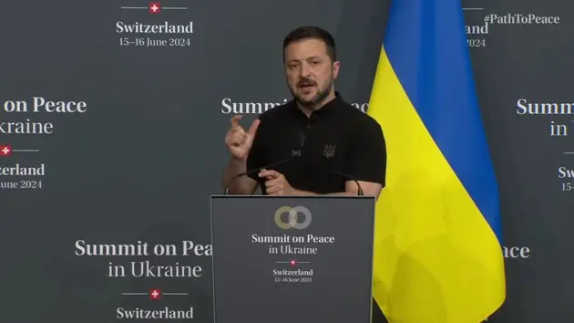 Зеленський: Гаяна підписала підсумкове комюніке Глобального саміту миру 