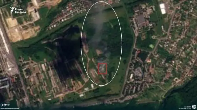 У Курську спалахнула пожежа на авіаційно-технічної базі: опубліковано супутникові фото