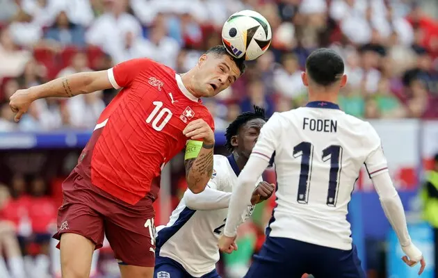 Англія - Швейцарія 1:1 (5:3 - у серії пенальті): ключові моменти матчу Євро-2024