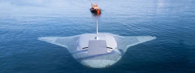 Американский дрон Manta Ray, разрабатываемый Northrop Grumman