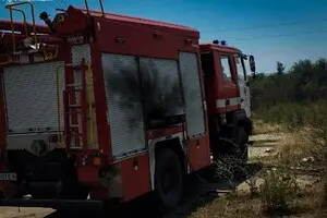 Окупанти повторно обстріляли рятувальників, які гасили пожежу на Миколаївщині