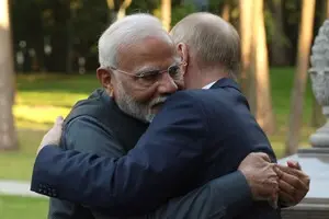 Обійми з Путіним: Чому індійські заклики до миру його не принесуть
