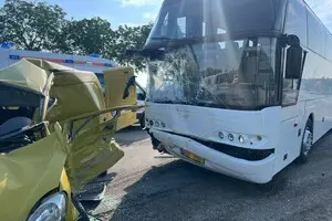 Рейсовый автобус Кишинев-Киев попал в ДТП в Молдове