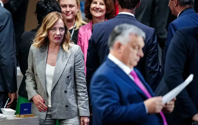 Мелоні про турне Орбана: 