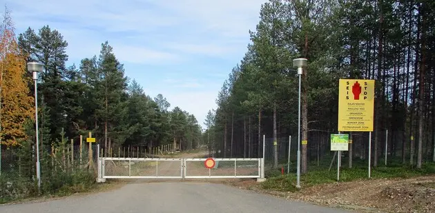 Граница России и Финляндии