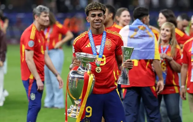 Футболісти збірної Іспанії зібрали головні нагороди УЄФА за підсумками Євро-2024
