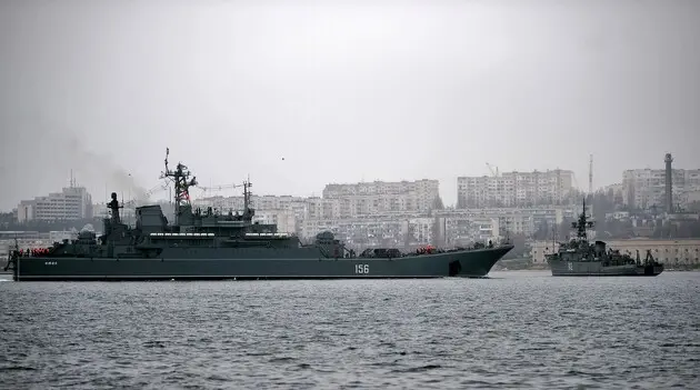 Выход флота РФ из Крыма 