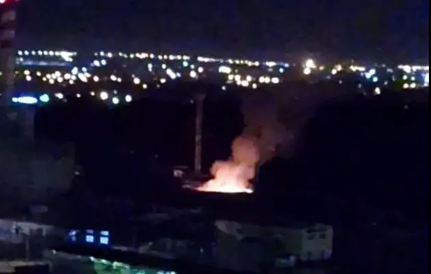 В Белгороде пожар на инфраструктурном объекте: местные публикуют видео