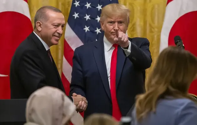Ердоган зателефонував Трампу, щоб висловити захоплення