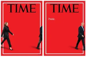 Журнал Time показав нову обкладинку на тлі відмови Байдена від участі у виборах