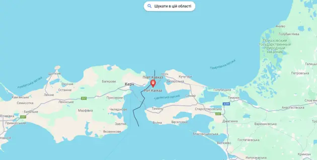 В Керченском проливе БПЛА нанесли удар по паромной переправе