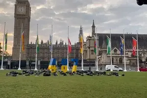 В Лондоне установили экспозицию в память о погибших на войне с РФ украинских спортсменах