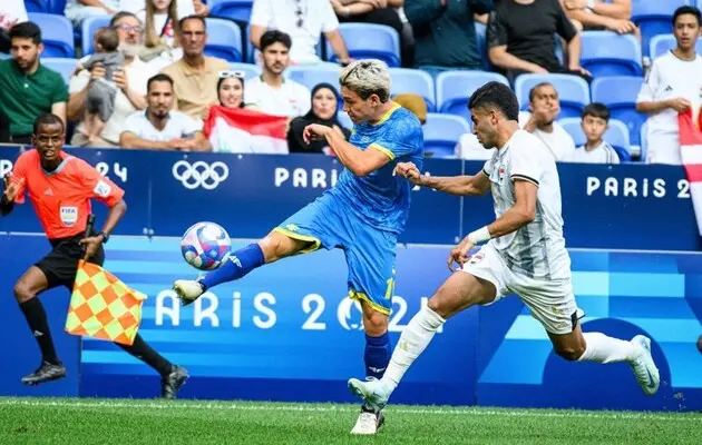 Украина стартовала с поражения на футбольном турнире Олимпиады-2024