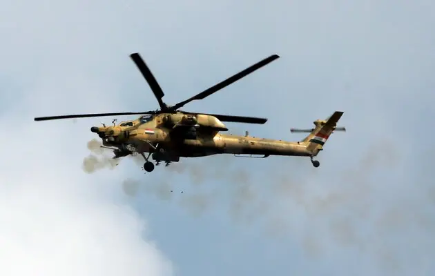 У Росії розбився гелікоптер Мі-28. Екіпаж загинув