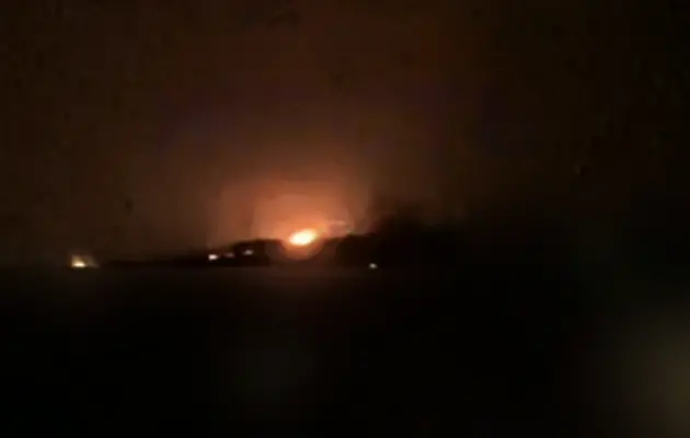 Після удару у Курському районі пожежа «на одному з об'єктів» – губернатор