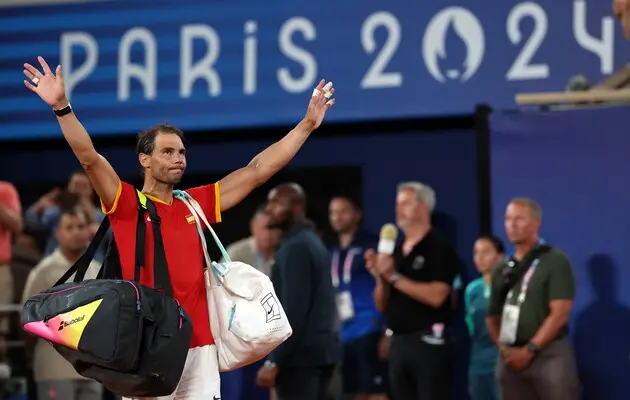 Легендарний тенісист Надаль завершив виступ на Олімпіаді-2024 без медалі