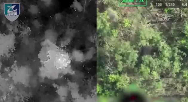 Ко дню ВДВ РФ украинские морпехи показали, как уничтожают российских десантников: видео