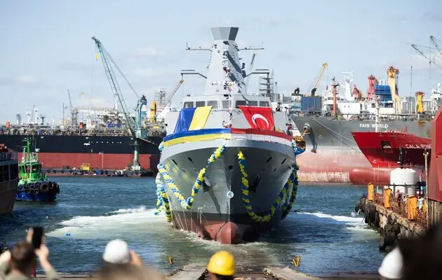Украина пополнила флот еще одним турецким корветом