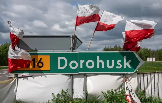 На ПП Дорогуск – Ягодин снова возможны очереди, Польша начала ремонт дороги