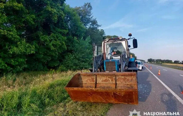 У Київській області трактор підірвався на вибуховому пристрої