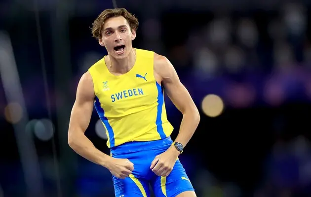 Дюплантіс з новим світовим рекордом став чемпіоном Олімпіади-2024 у стрибках з жердиною
