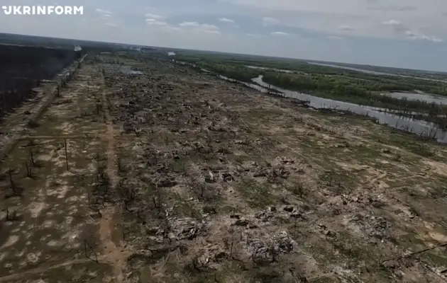 ВСУ из-за пожаров переместились на новые позиции в районе Крынок — Лиховой (карта)