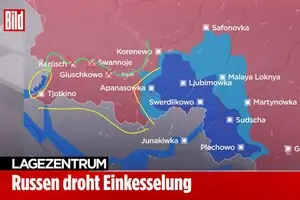 До 3 тисяч російських військових можуть потрапити в оперативне оточення біля річки Сейм — Bild (карта)