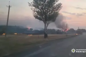 В Нацполиции показали видео последствий вчерашнего удара по Курахово