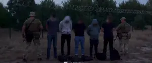 Группа мужчин пыталась прорваться через границу в Беларусь