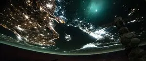 Вспышка над Землей: астронавт показал удивительное видео