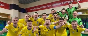 Сборная Украины впервые в истории выиграла медаль чемпионата мира по футзалу
