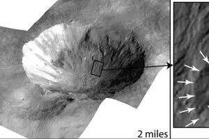Ученые объяснили появление загадочных «следов» на астероиде Веста: что это такое