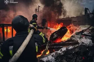 Київ відбив комбіновану атаку, в області є поранений та пожежа