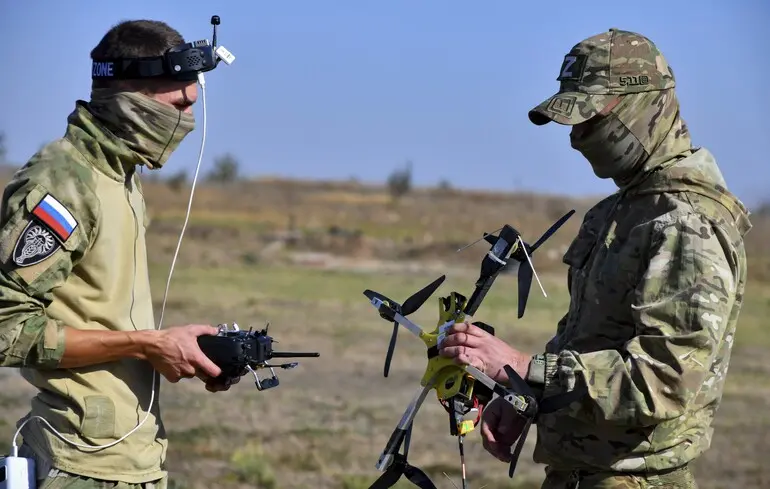 Россияне чаще используют дроны на оптоволокне в Курской области – военный