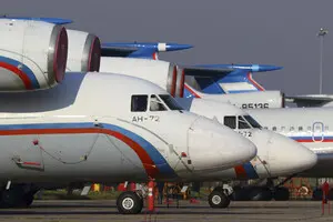 Поблизу Москви лунали вибухи: здетонувала частина літака Ан-72. В ГУР показали відео