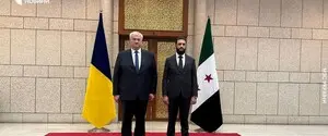Глава МЗС України зустрівся з новим лідером Сирії в Дамаску 