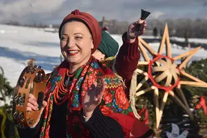 Рождественская феерия в музее под открытым небом: фестиваль состоялся в Пирогово