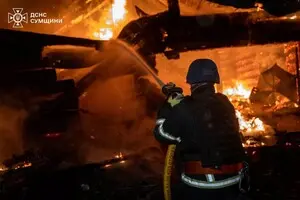 В Сумах обломки дрона упали на оздоровительный детский центр: в ОВА рассказали о последствиях