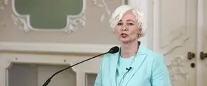В Киев приехала спикер Сейма Латвии Дайга Миерини