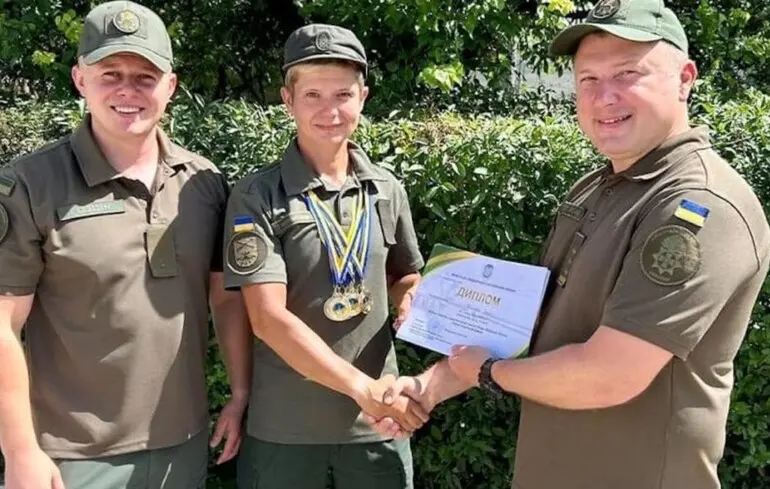 Лариса Жалинская служила в Нацгвардии