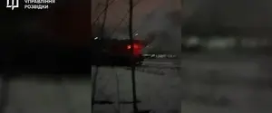 У Санкт-Петербурзі вигорів дощенту локомотив, який забезпечував логістику армії РФ – ГУР