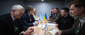 Зеленский встретился с президентом Аргентины: 