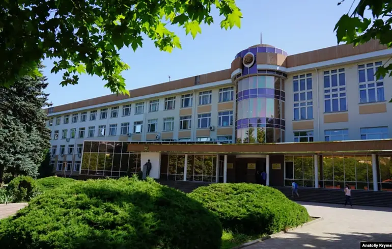 Главный корпус Крымского федерального университета им. В.И. Вернадского (до аннексии Крыма Таврический национальный университет им. В.И. Вернадского)