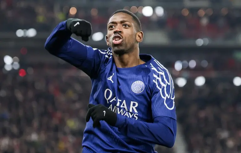 Дембеле оформил хет-трик за ПСЖ