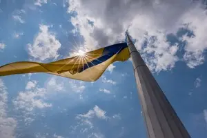 Нацгвардійці почепили український прапор в тилу окупантів на Донеччині