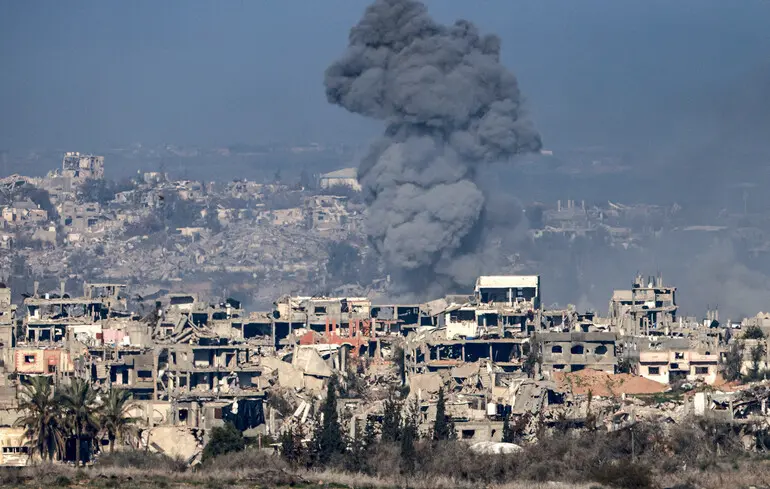 Разрушен Сектор Газа в результате войны между ХАМАСом и Израилем